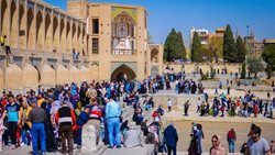 روند افزایشی ورورد گردشگر به اصفهان ادامه دارد