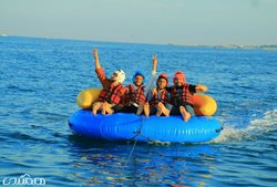 تفریحات دریایی کیش برای جوانان؛ اوج هیجان و آدرنالین روی آب