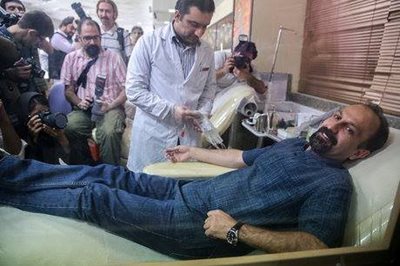 سینماگران ایرانی به مردم غزه خون هدیه دادند