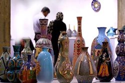 نمایشگاه صنایع دستی در فرهنگسرای آفتاب