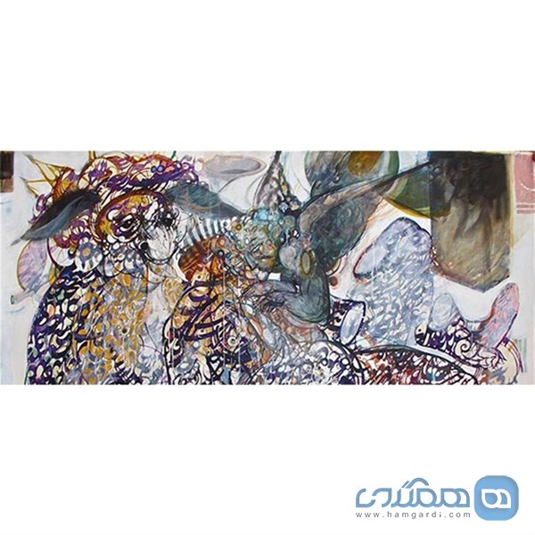 نمایشگاه نقاشی ساسان قره داغلو