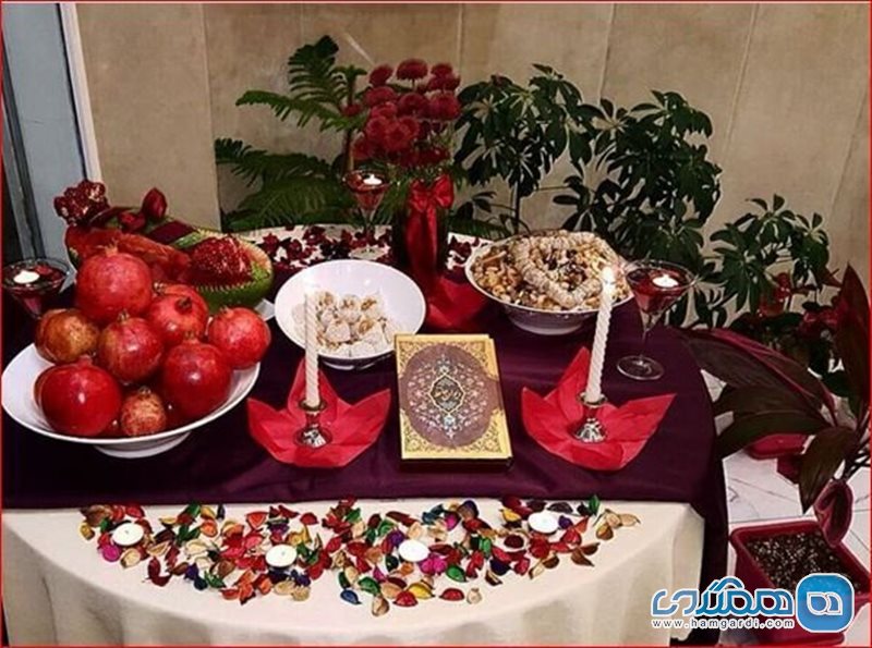 شب یلدا در رستوران هیزم