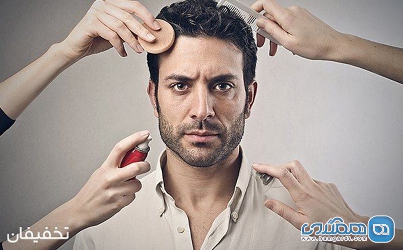70% تخفیف کوتاهی مو به همراه شست و شو و حالت دهی  مو در سالن آرایش مردانه دیپلمات