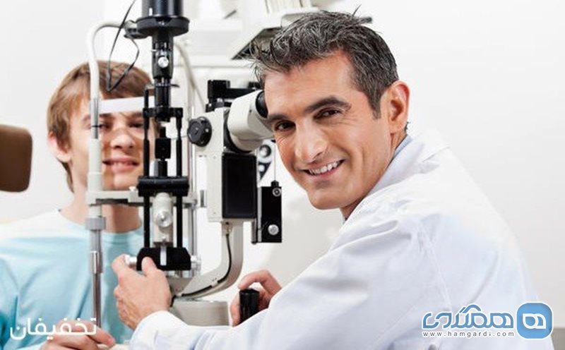 50% تخفیف اپتومتری(تعیین نمره عینک) در چشم پزشکی بهدید