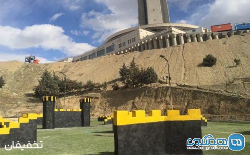 90% تخفیف پینت بال برج میلاد در کنار مرتفع  ترین برج ایران