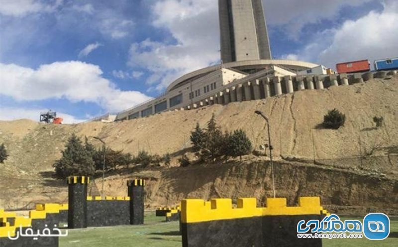91% تخفیف پینت بال برج میلاد در کنار مرتفع  ترین برج ایران