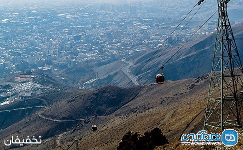 35% تخفیف بر فراز کوهای شمال تهران با تله کابین توچال(ایستگاه 1 به 7)