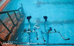 40% تخفیف شنا و آبدرمانی استخر المپیک حیدر بابا