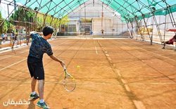 50% تخفیف بازی تنیس در آکادمی تنیس بانس مجموعه ورزشی شهید کشوری