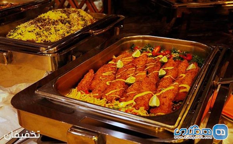 21% تخفیف بوفه شام پنجشنبه های رستوران هتل پارسیان استقلال