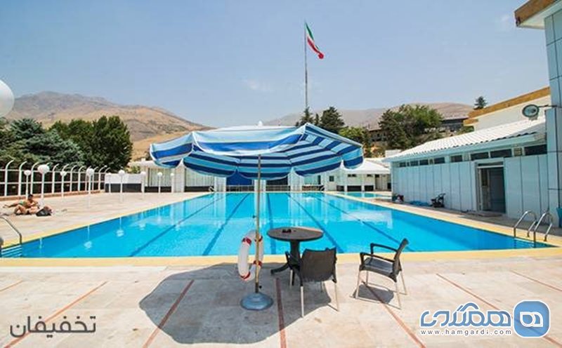 42% تخفیف استخر روباز بانک صنعت و معدن (آجودانیه) ویژه آقایان