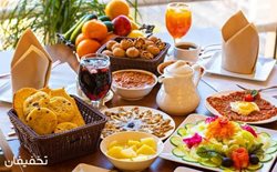 30% تخفیف بوفه صبحانه رستوران تهران بین با بیش از 100 آیتم