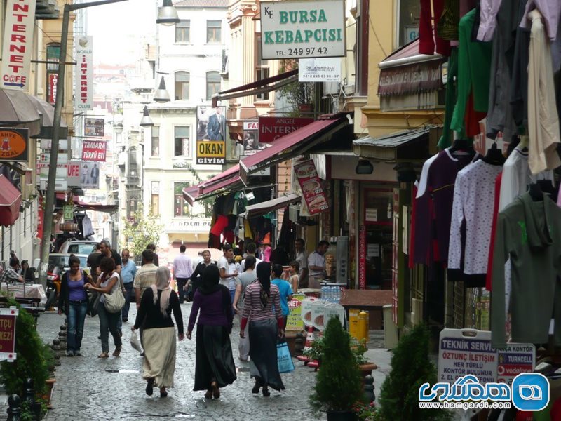 بازار خیابان استقلال استانبول Istiklal Street