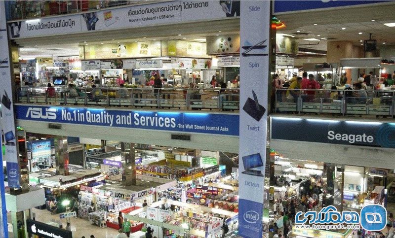 فروشگاه لوازم کامپیوتری پن تیپ Pantip Plaza