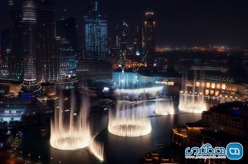 آبنمای دبی