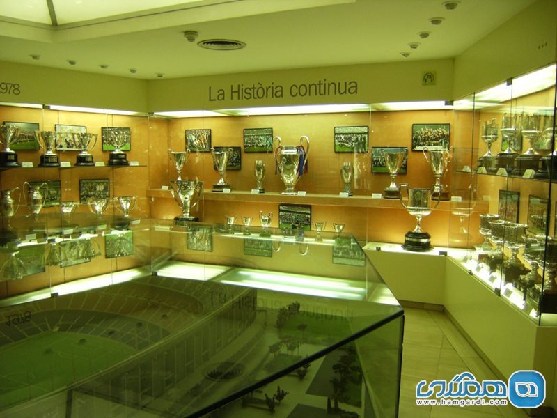 موزه باشگاه فوتبال بارسلونا Barcelona FC Museum