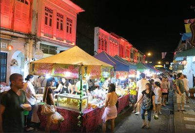 بازار شبانه آخر هفته پوکت Phuket Town Weekend Night Market