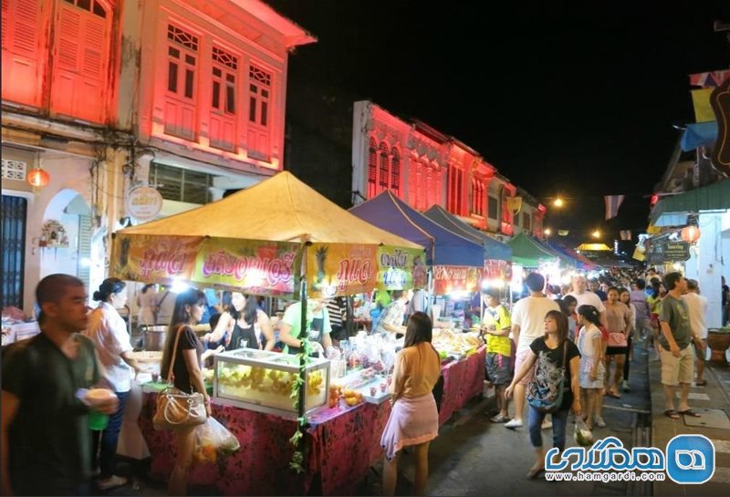 بازار شبانه آخر هفته پوکت Phuket Town Weekend Night Market
