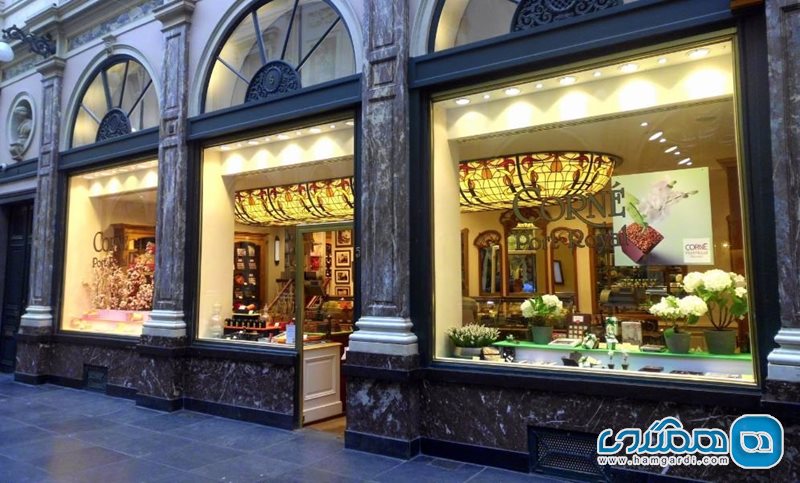 گالری سنت  هوبرت Les Galeries Royales Saint-Hubert