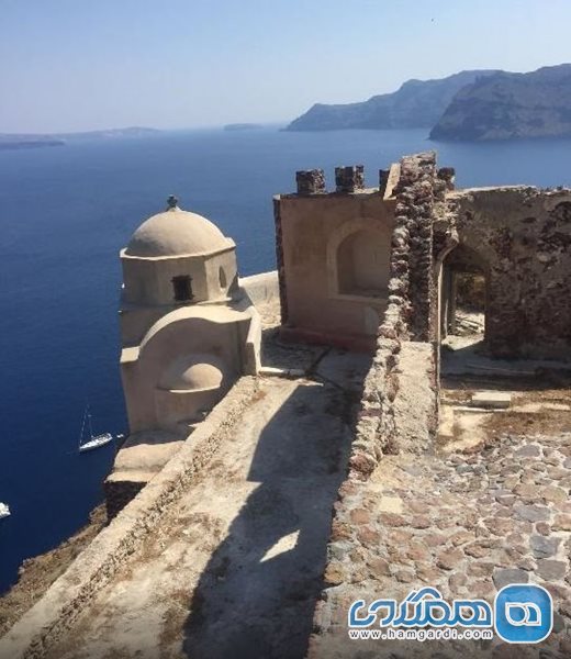 خرابه های قلعه بیزانس Byzantine Castle Ruins