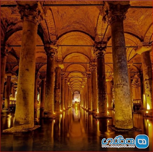 بازیلیکا سیسترن استانبول Basilica Cistern