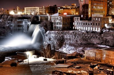 روچستر-کرانه-رودخانه-جنه-سی-Genesee-River-s-High-Falls-164883