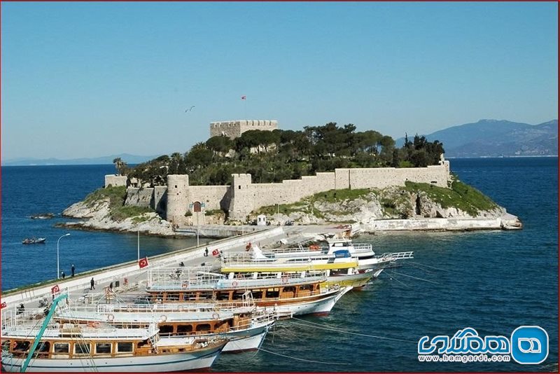 جزیره کبوتر Kusadasi Castle