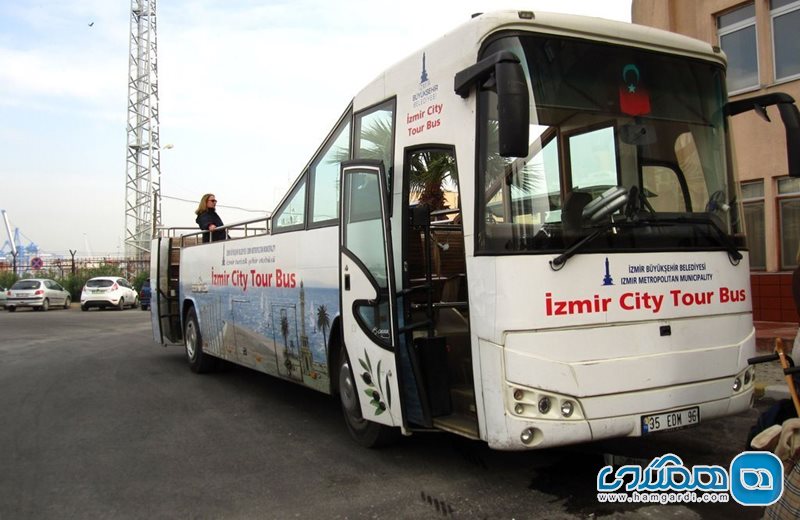 اتوبوس گردشگری- توریستی (هاپ آن هاپ آف) ازمیر Izmir Hop-On Hop-Off Bus