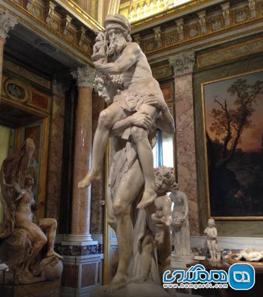 گالری بورگز Galleria Borghese