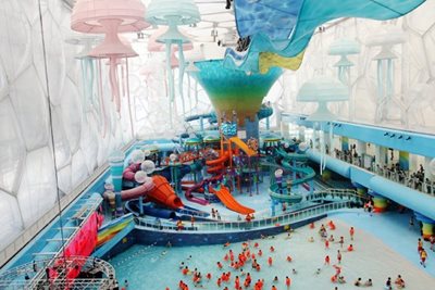 پارک آبی واتر کیوب Beijing Watercube Waterpark