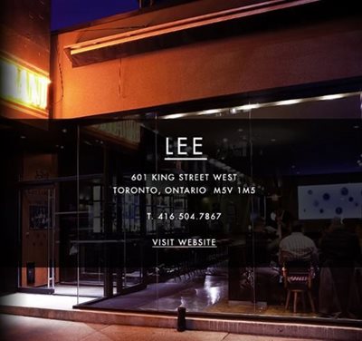 تورنتو-رستوران-لی-Lee-Restaurant-198607