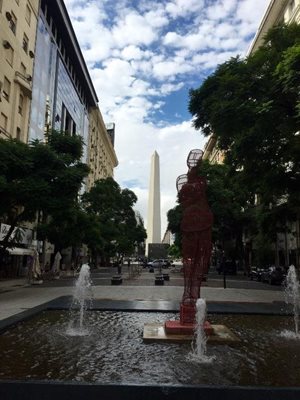 ستون هرمی شکل سنگی بوینس آیرس Obelisco de Buenos Aires