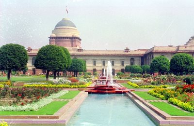 کاخ ریاست جمهوری راشتراپاتی بهاوان Rashtrapati Bhavan