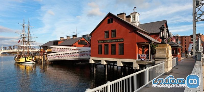 موزه کشتی بوستون Boston Tea Party Ships & Museum