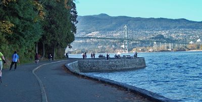 سد دریایی ونکوور Vancouver Seawall