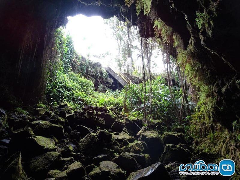 پارک غارهای کائومانا Kaumana Caves Park