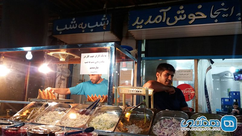 ساندویجی و فلافلی شب به شب