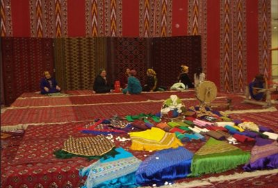 موزه فرش ترکمنی Turkmen Carpet Museum