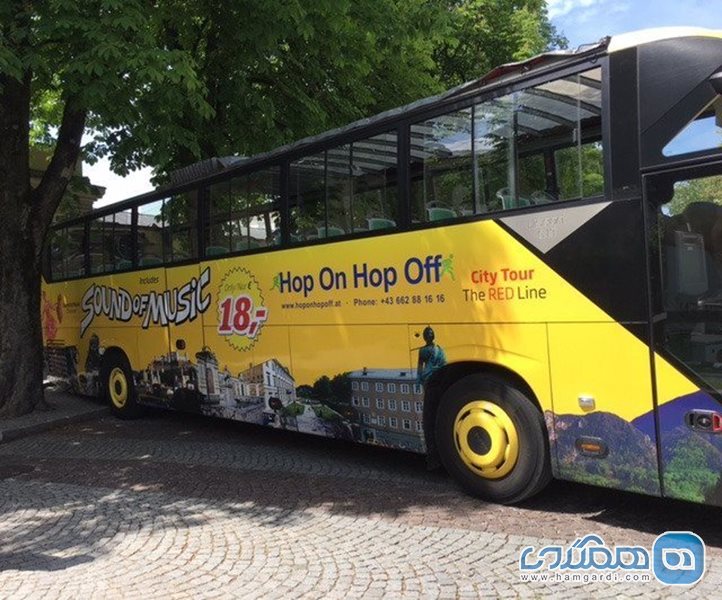 اتوبوس گردشگری- توریستی (هاپ آن هاپ آف) سالزبورگ Hop on Hop off City Tour Salzburg
