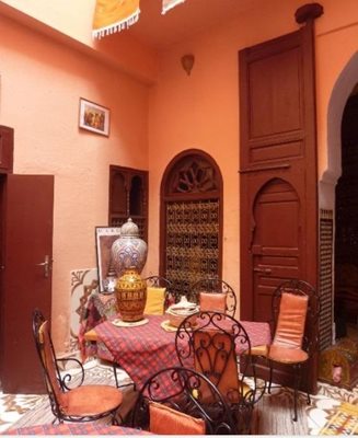 مکناس-رستوران-Riad-Ma-Boheme-292575