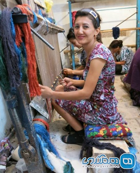 کارگاه ابریشم خیوه Khiva Silk Worshop