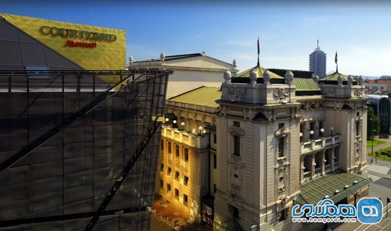 هتل سیتی سنتر بلگراد Courtyard by Marriott Belgrade City Center