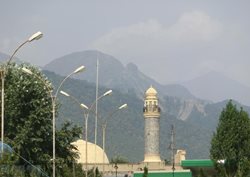 مسجد جامع شهر گابالا شکی Gabala City New Mosque
