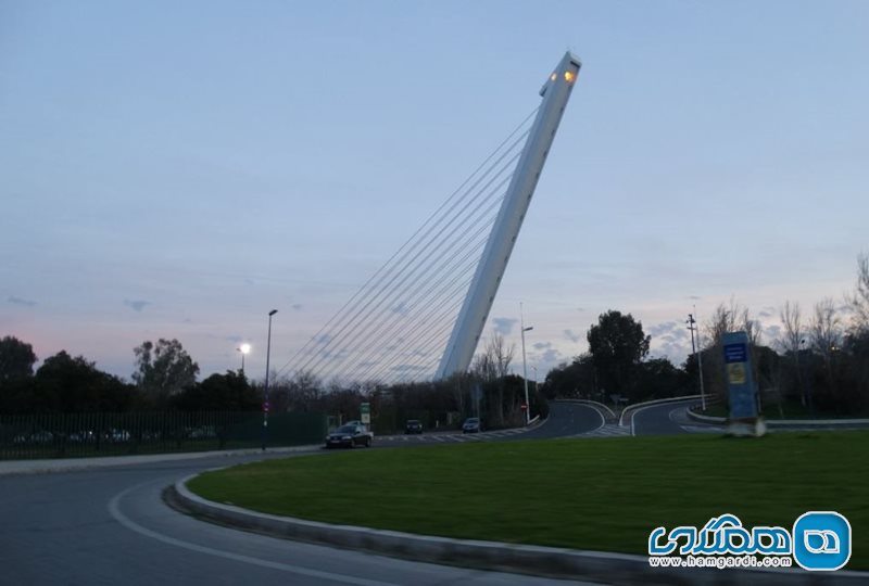پل آلامیلو سویل Puente del Alamillo