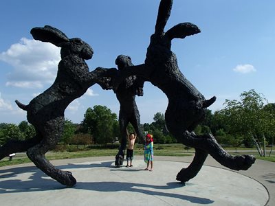 دوبلین-کالیفرنیا-پارک-رقص-خرگوش-غول-پیکر-Giant-Dancing-Rabbits-of-Ballantrae-Park-329982