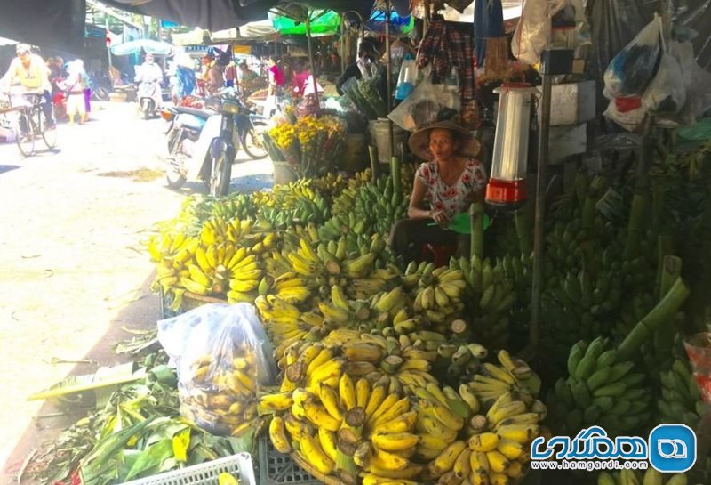 بازار خیابانی دانگ با هیو Dong Ba Market