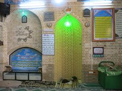 مسجد شیخ مغربی محله چهل دختران نایین