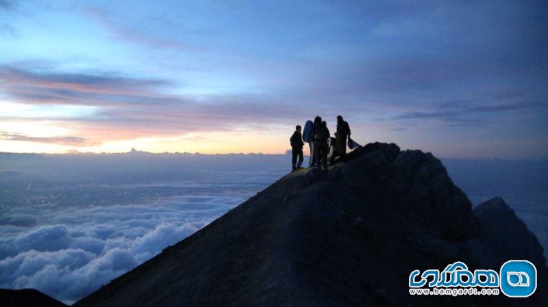 آتشفشان مراپی Merapi Volcano