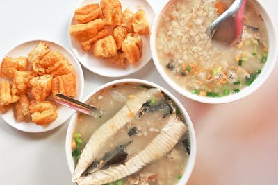 رستوران A Tang Salty Rice Congee