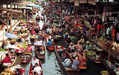 بانکوک-بازار-شناور-دامنوئن-سادوآک-بانکوک-385935